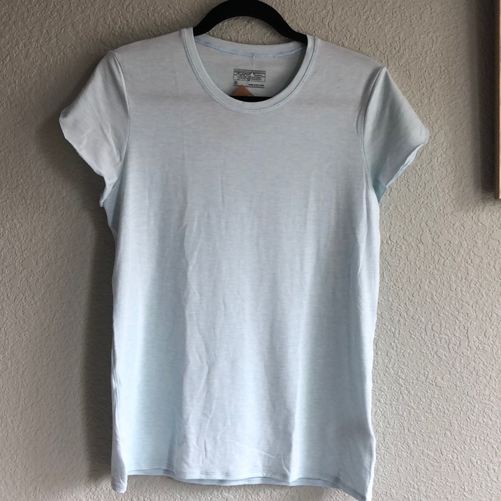 Patagonia womens Glorya Tee Atoll blue